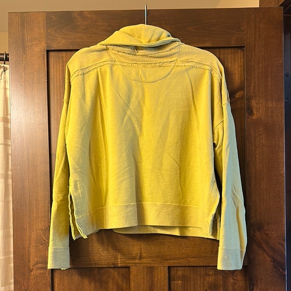 C&C California Yellow Long Sleeve Polo Sweatshirt - Picture 3 of 5